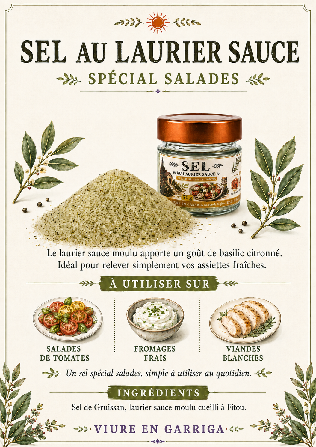 GSEL SPECIAL SALADES ET FROMAGES FRAIS 70 G