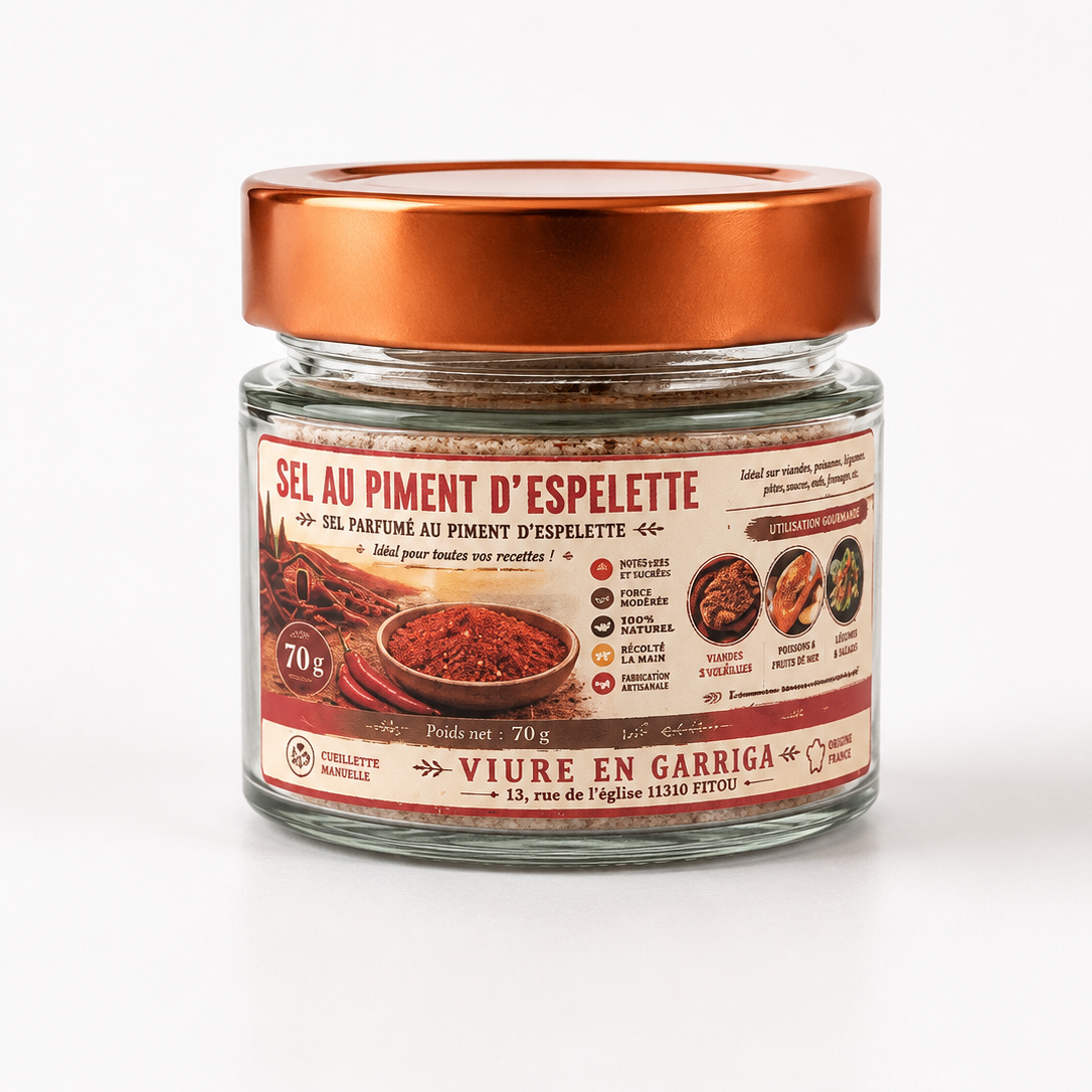 LSEL NATURE AU PIMENT D'ESPELETTE 70 G