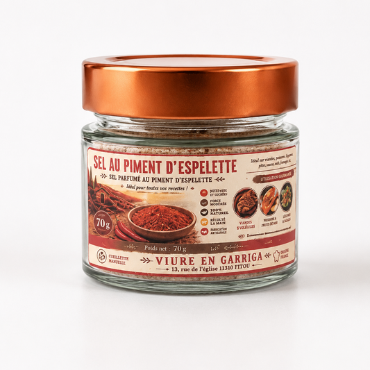 LSEL NATURE AU PIMENT D'ESPELETTE 70 G