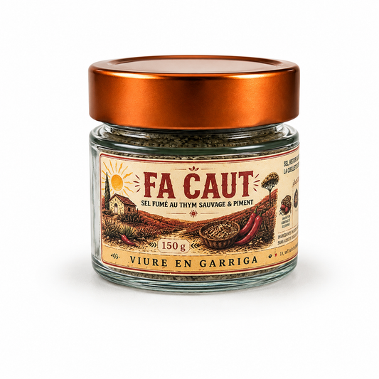 SEL ET THYM FUMES AU PIMENT PILI PILI 0.8% 150 G
