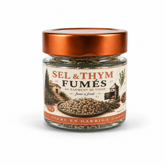 CSEL ET THYM FUMES AU PIMENT D'ESPELETTE 70 G