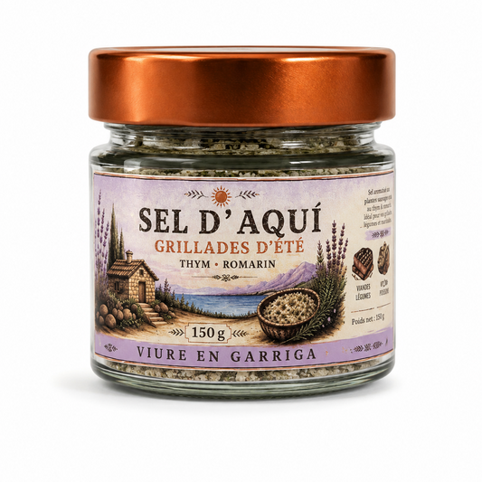 SEL D'AQUI GRILLADE D'ETE 150 g