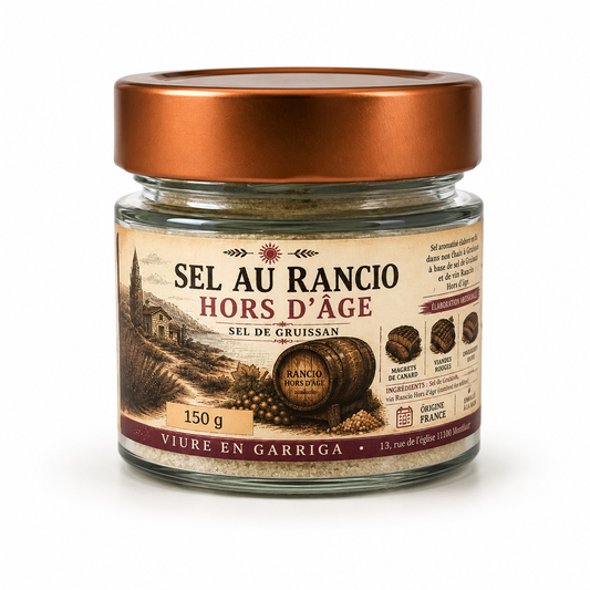 SEL AU RANCIO DE FITOU HORS D'AGE 150 G