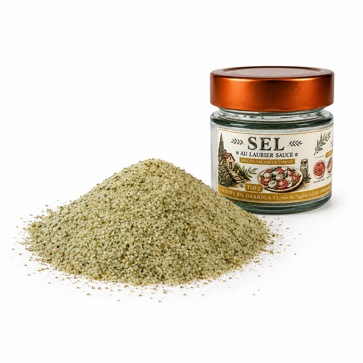 SEL SPECIAL SALADES ET FROMAGES FRAIS 150 G